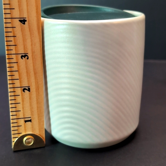 Starbucks Mint Green Pearlescent Ribbed Ceramic Travel Cup,8 fl oz - Picture 6 of 6